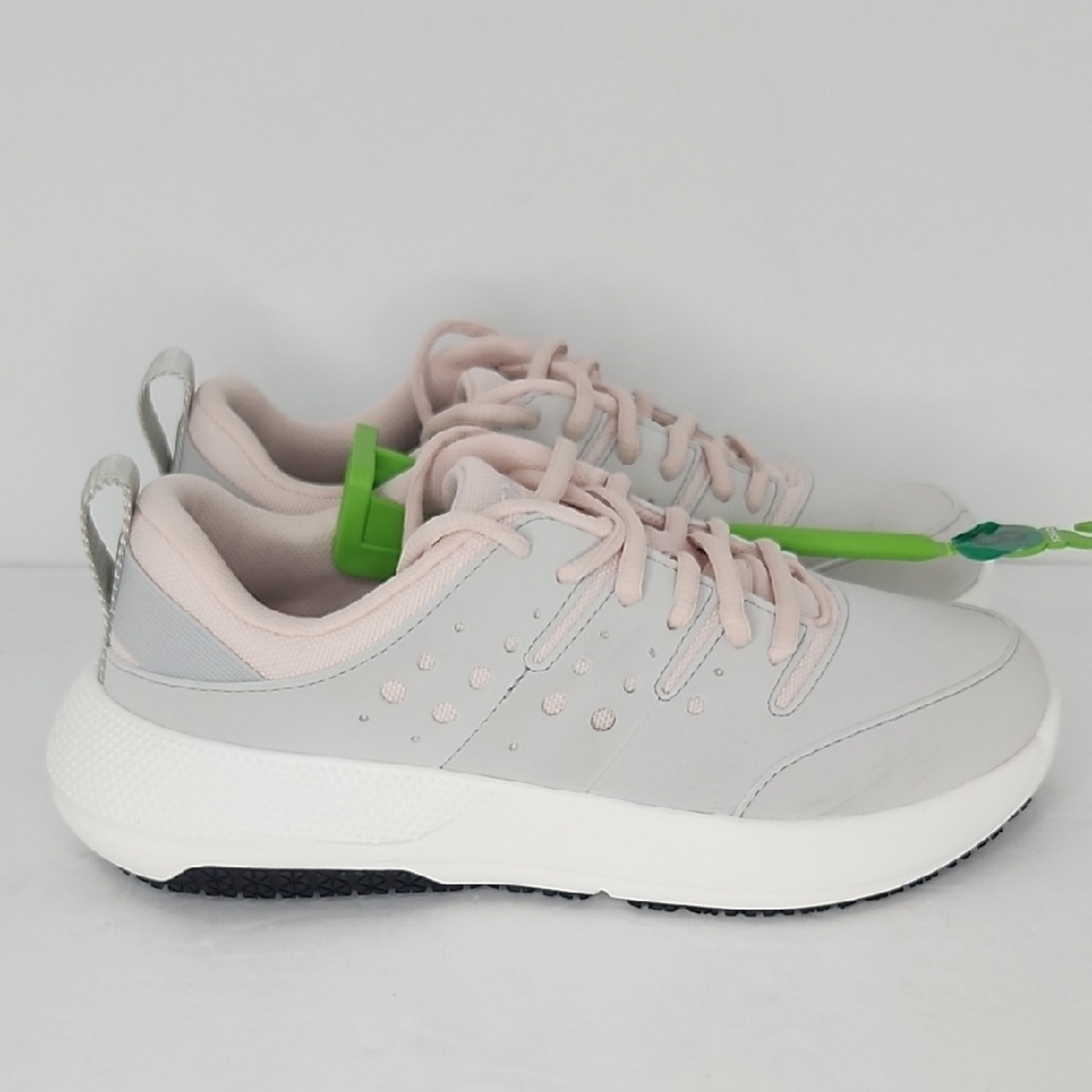 CROCS Women's Sneakers in Gray and Pink